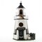 Songbird Valley Home Decorative Nautical Nest Wood Lighthouse Bird House